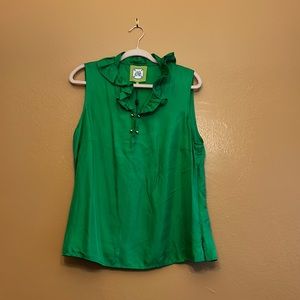 Sleeveless Ruffle Elizabeth McKay Blouse